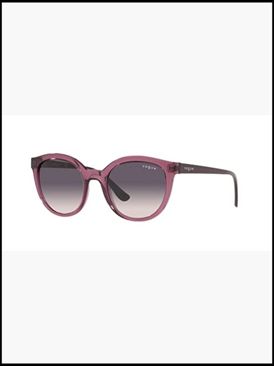 Oval Sunglasses with 100% UV Protection and Gradient Lenses main image 6